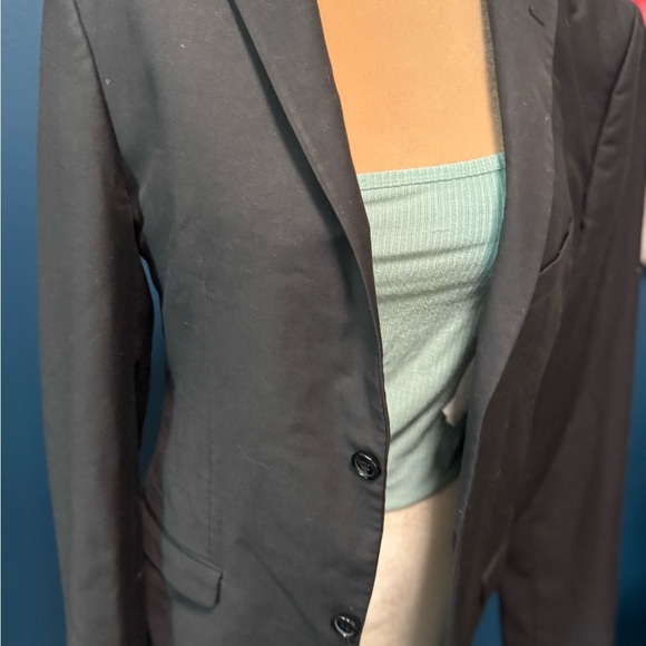 Umberto Bocci Men's Classic Black Blazer - Picture 4 of 11